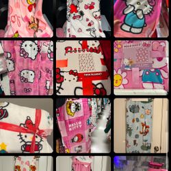 Hello Kitty balancer & Pooh Blanket