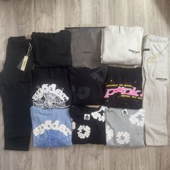 Denim Tears, Sp5der And essentials