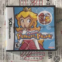 Super Princess Peach Nintendo DS BRAND NEW 