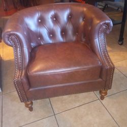 Last One Single Accent Chair Wingback Chair Barrel Chair Vintage Style Chesterfield Tuft Chair Office Chair Living Room Furniture Bedroom Furniture🆕