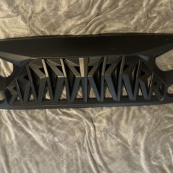 Jeep Wrangler Shark Style Front Grille (2018+)