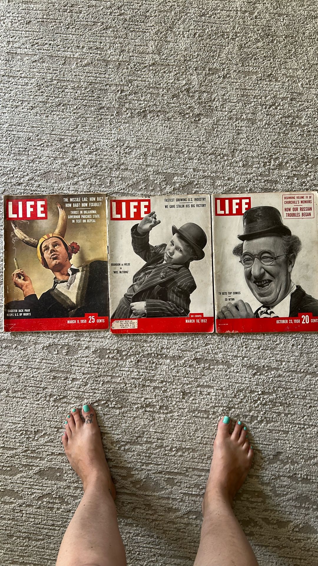 1950s Life Magazines
