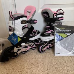 Brand New Kids Inline Roller Skates
