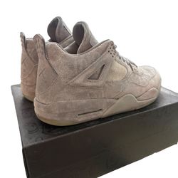 Nike Kaws Jordan 4 Grey Pre Owned Size 10.5