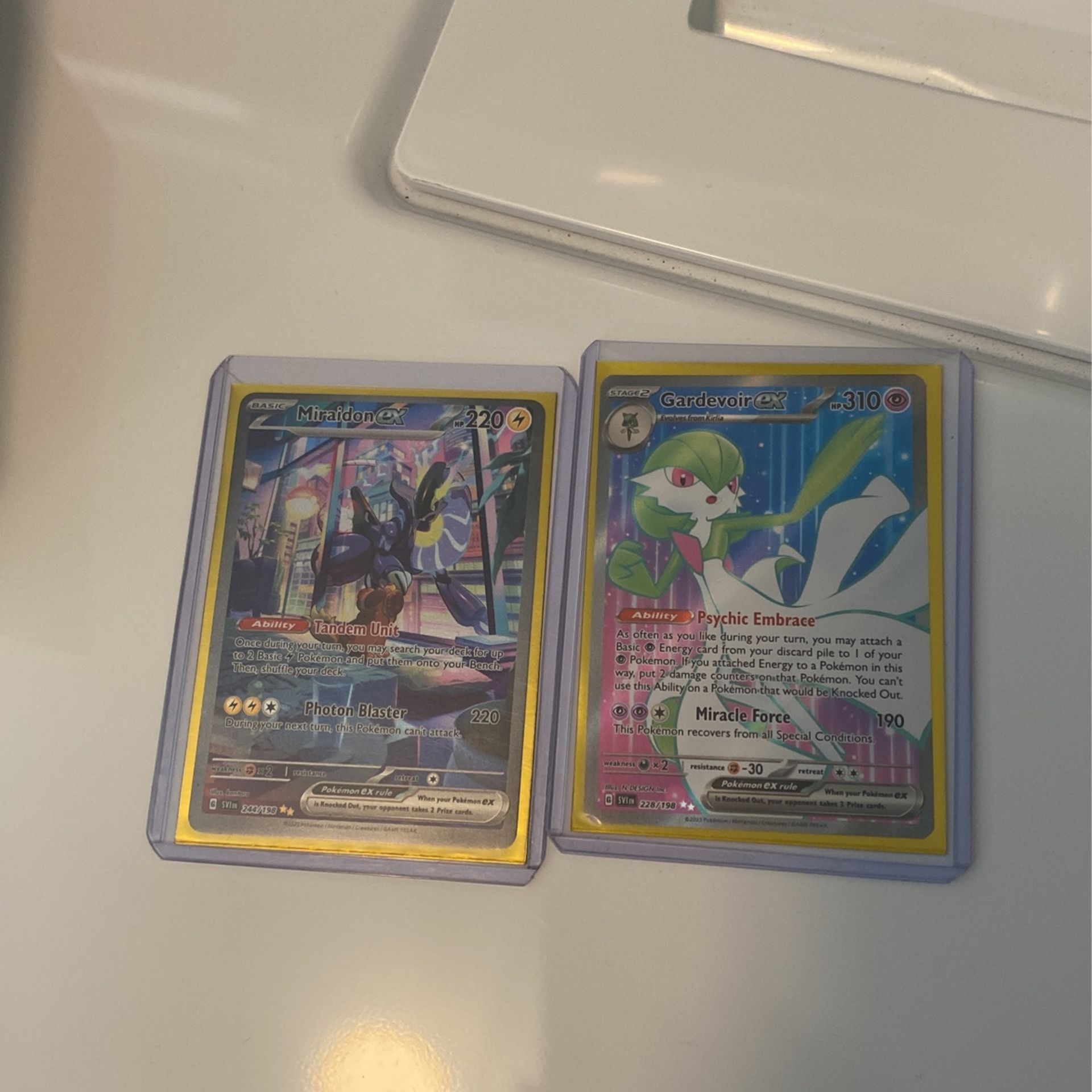 Maridon Alt And Gardavoir Full Art Pokémon Cards