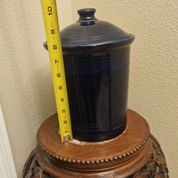 Fiesta Ware HLC Cobalt Blue Canister