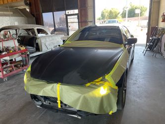 Professional paint parts hood bumper fender