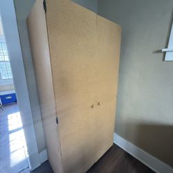 Simple Wooden Wardrobe / Storage Cabinet