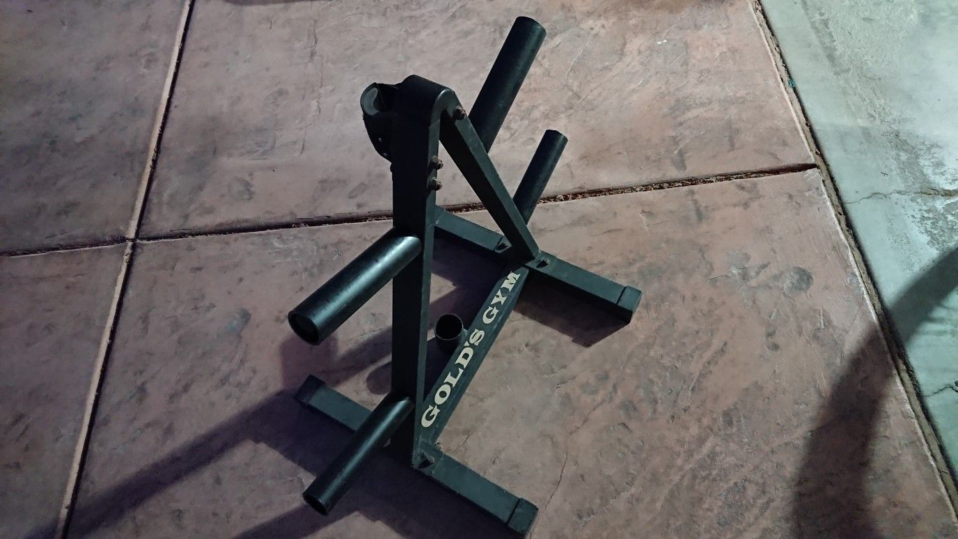 Gold's Gym Weight Tree