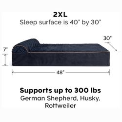 1/2, Price!!! Like New condition !! X-latte Dog Bed!!! Need Gone