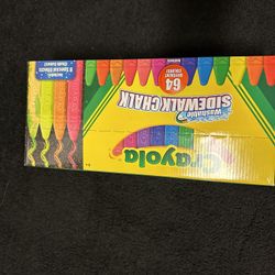 Crayola Sidewalk Chalk 64 Colors