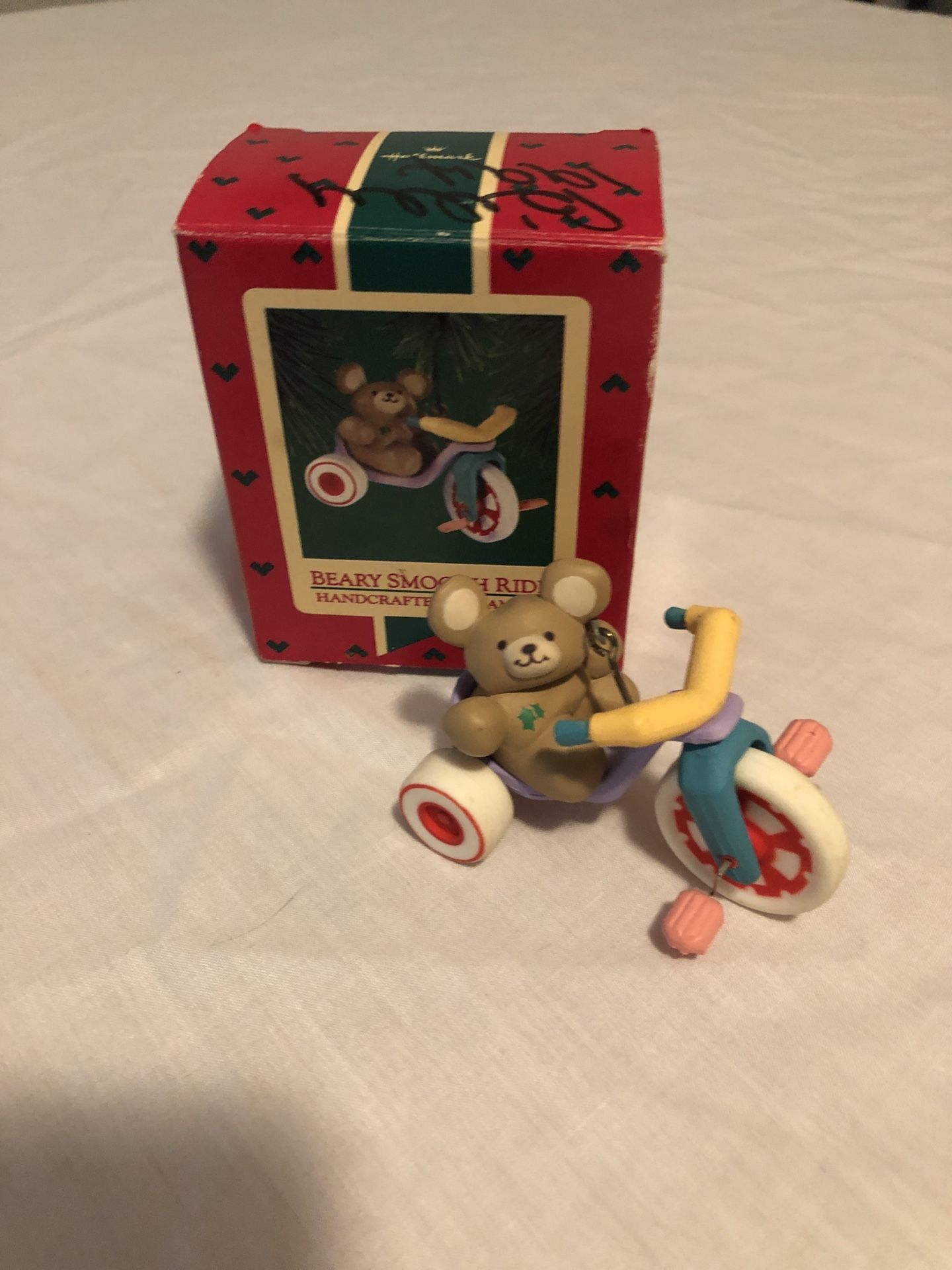 Beary Smooth Ride Hand Crafted Hallmark Ornament