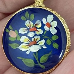 Vintage Bucherer Pendant Watch Necklace 