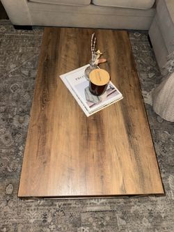 Rustic Farmhouse Coffee Table and End Table Set
