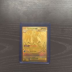 Mega Dragonite Ex 295/217 GOLD HYPER RARE POKEMON ASCENDED HEROES