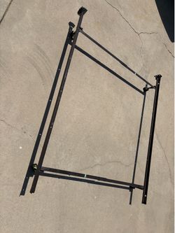 $10 - adjustable metal bed frame (queen, full, or double)