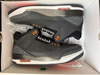 AIR JORDAN 3 RETRO size 13 NIGHT STADIUM/TOTAL ORANGE STADE NUIT/NOIR/ORANGE TOTAL