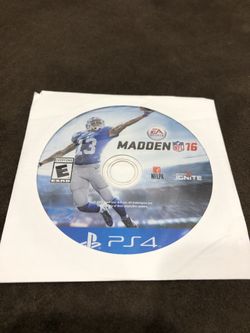 PlayStation 4 Vedio Game / PS4 MADDEN 16