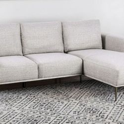 Brand New Grey Modern Style Sectional Sofa 