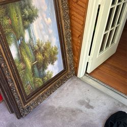 Large Picture With Elegant Frame