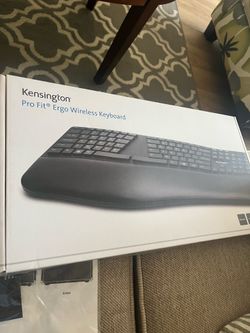 Kensington Pro Fit Ergo Wireless Keyboard.