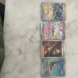 4 card Pokemon bundle