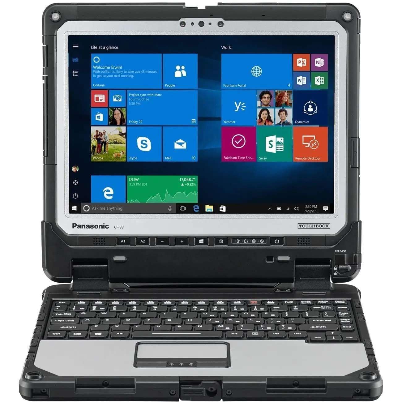 Panasonic ToughBook CF-33 Convertible Tablet Laptop