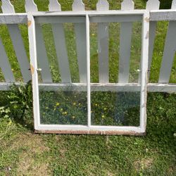 Antique Window With Distortions