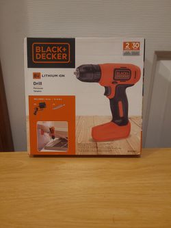 NIB. Black + Decker. DRILL
