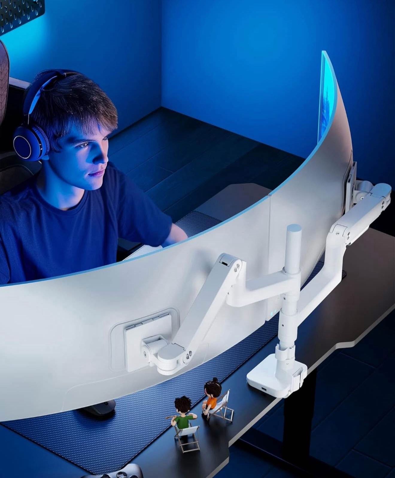 Ares Dual Monitor Arms