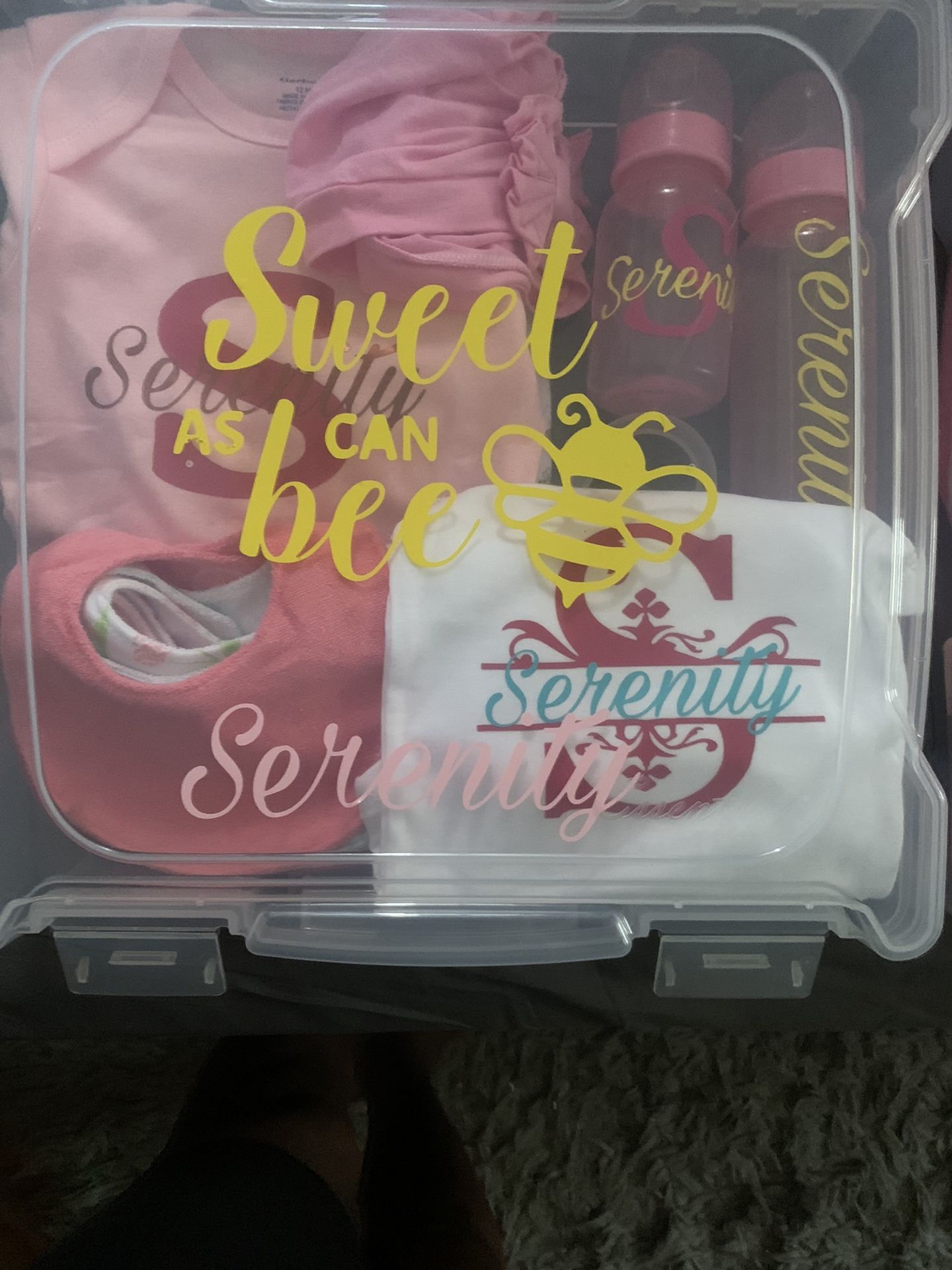 Customize Baby Shower Gift Box