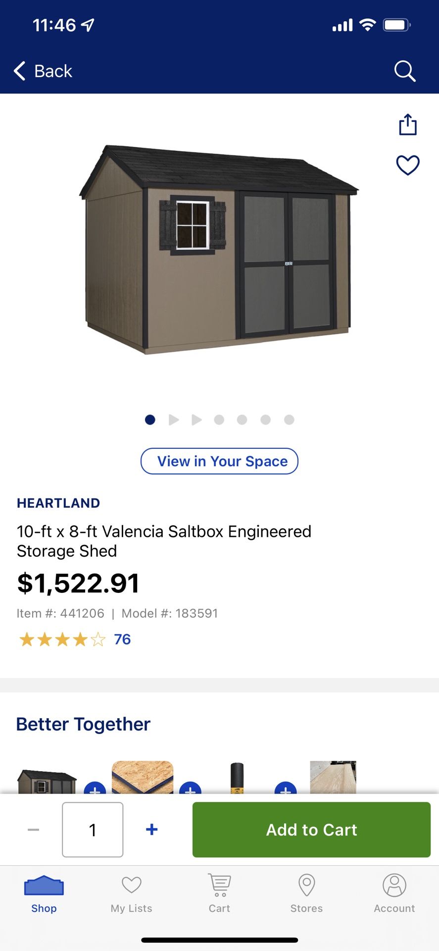 10 X 8 Valencia Shed From Lowes