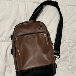 Coach cross body bag unisex 