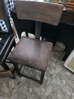 Industrial Dining Stool Set