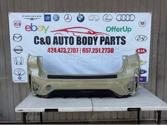 SUBARU CROSSTREK 2024 2025 2026 Rear bumper cover back bumper cover used original OEM