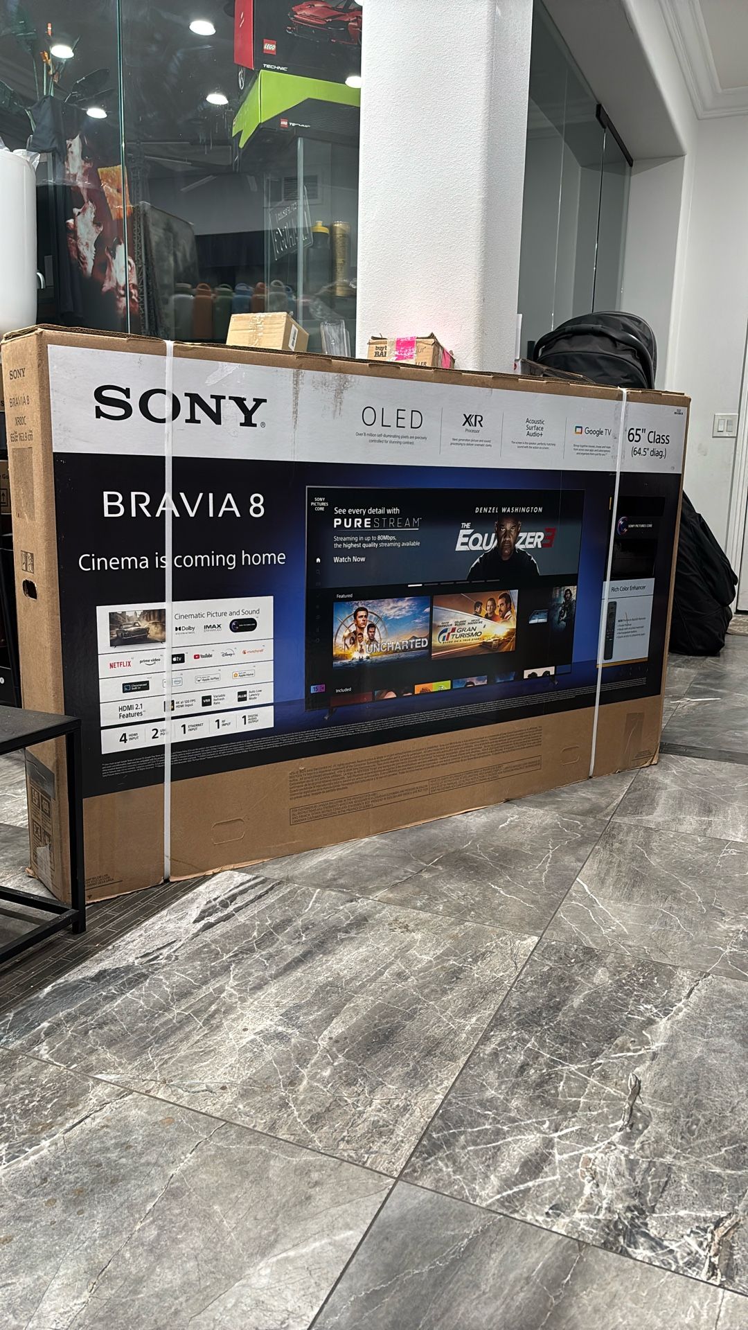 65” Sony Bravia 8 Oled Tv