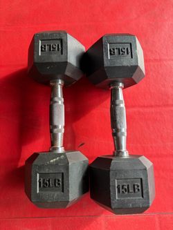 Used Dumbbells for Sale – $1 Per Pound! 💪 Cast Iron & Rubber Weights