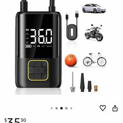 Tire Inflator Car Air Compressor Air Pumps with Flashlight and Function Tire Inflator for Car Motorcycle Car air Pump Car air Pump Wireless Electric c