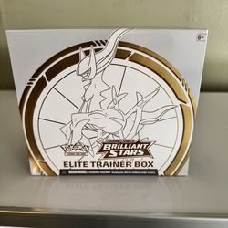 Pokémon TCG Sword & Shield Brilliant Stars Elite Trainer Box - Sealed Read Below