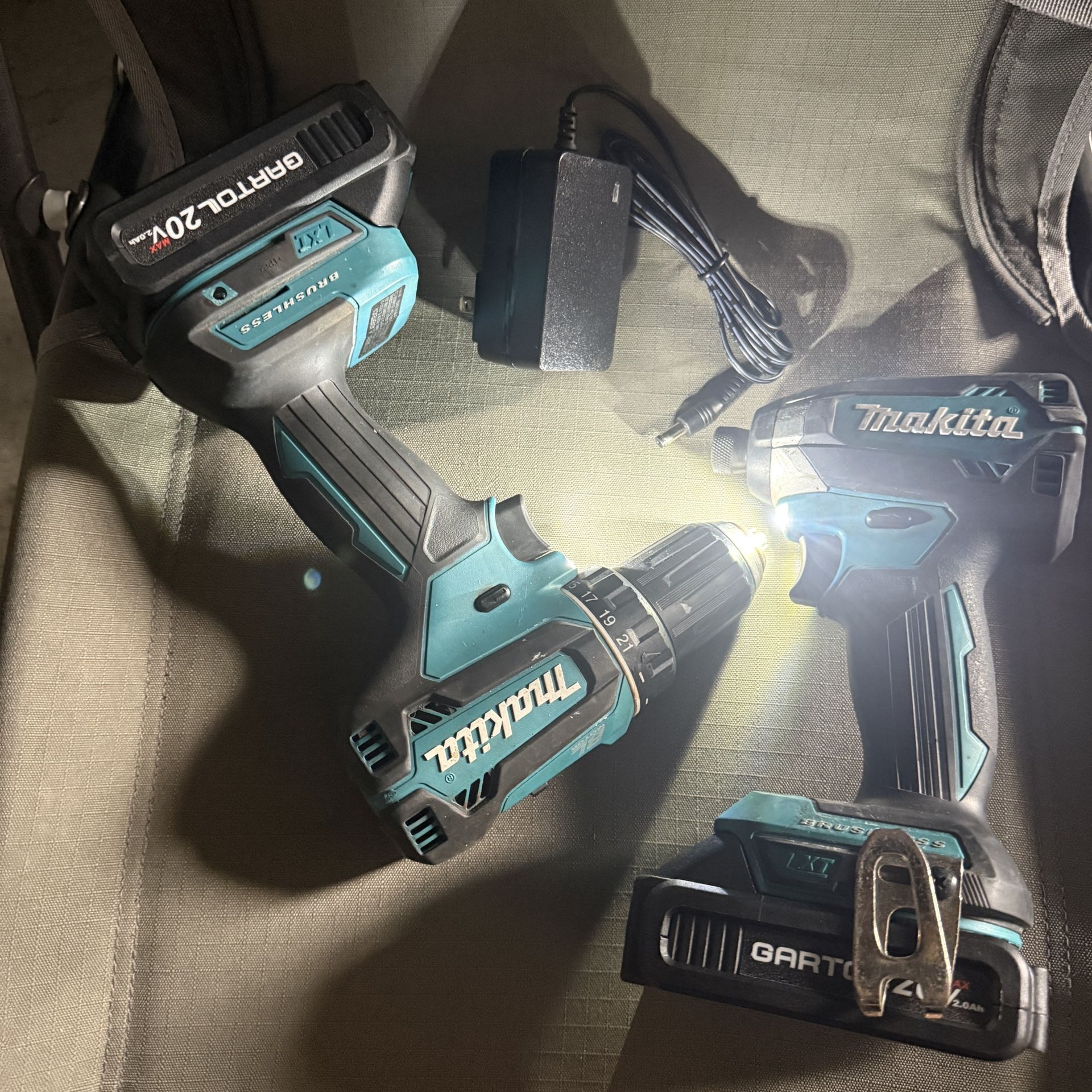 Makita 18V Impact And Drill With Battery’s and Charger