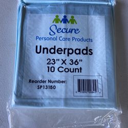 Underpads/pee Pads