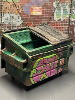 1/12 Scale Dumpsters Ice Box Mailboxes