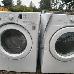 Lg Washer And Dryer Set Electric 