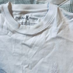 WHITE Psycho bunny t shirt