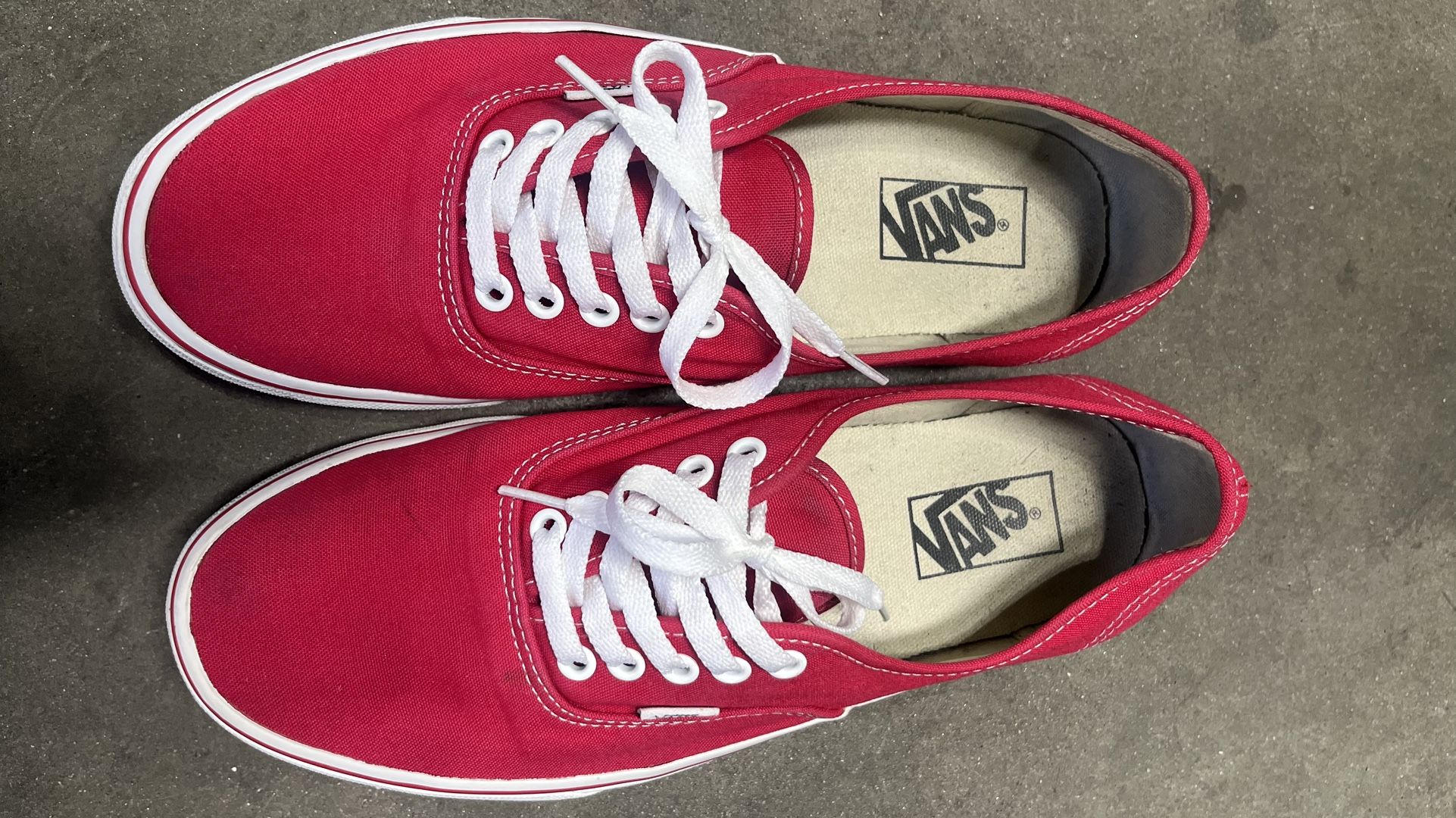 Vans Shoes Mens White Red Camouflage