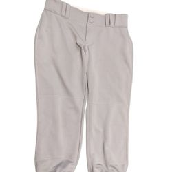 Women's, Medium Softball 🥎 Pants, Light Gray