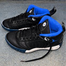🔥 Jumpman Pro Black/Blue — Size 10.5