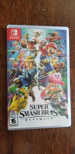 Super Smash Bros Ultimate Nintendo switch