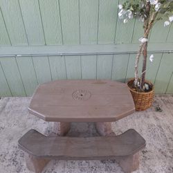 Kids Play Outdoor Table 