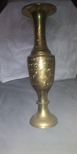 Brass vase